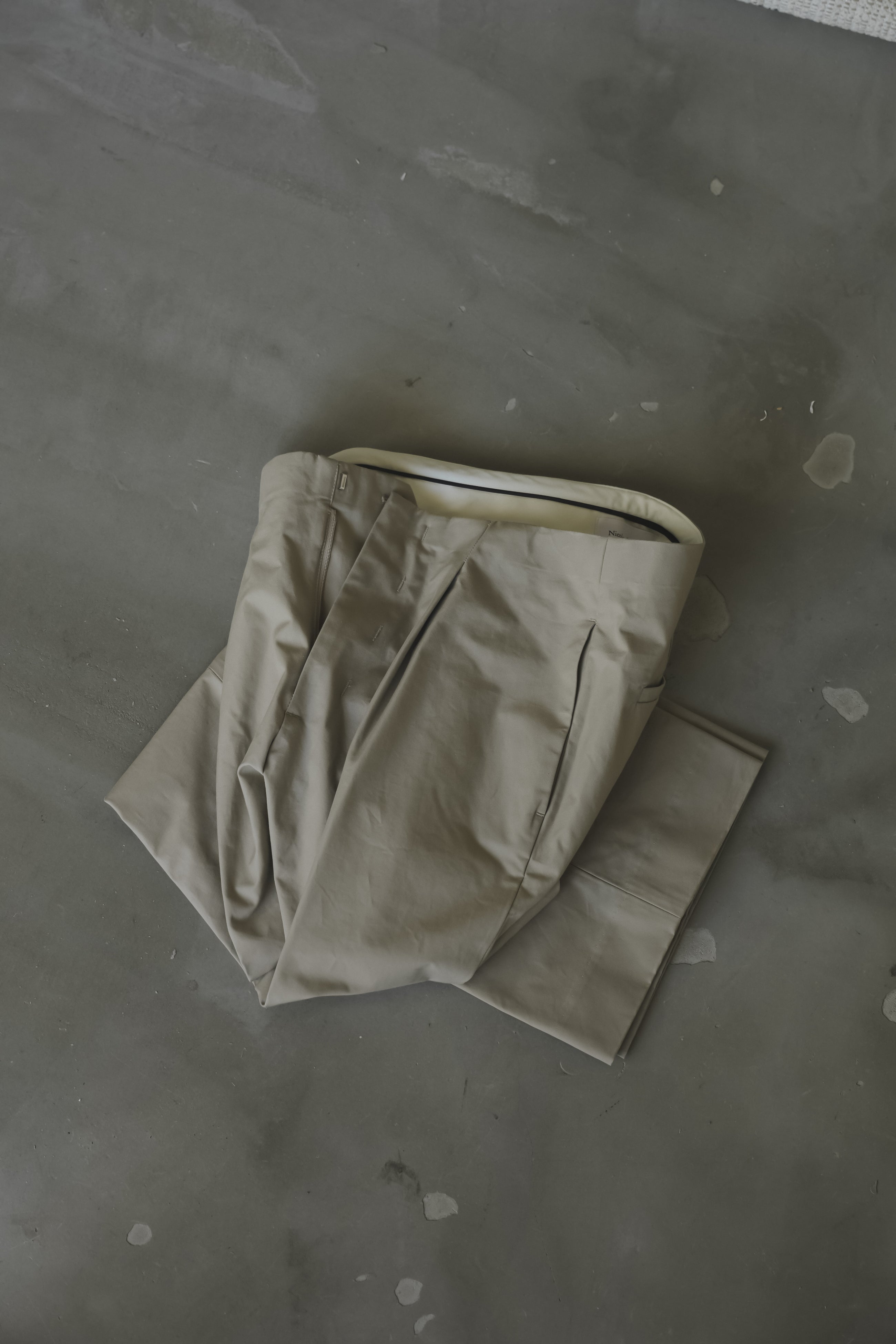 60/3 three strands chino trouser