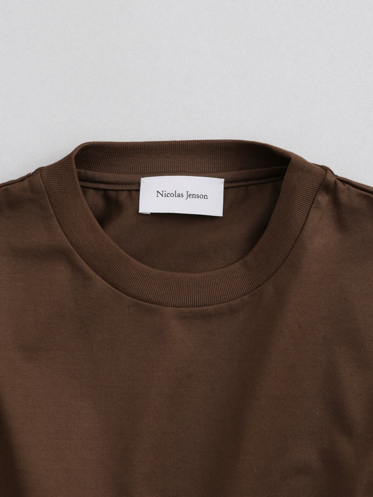 crew neck t-shirt / short