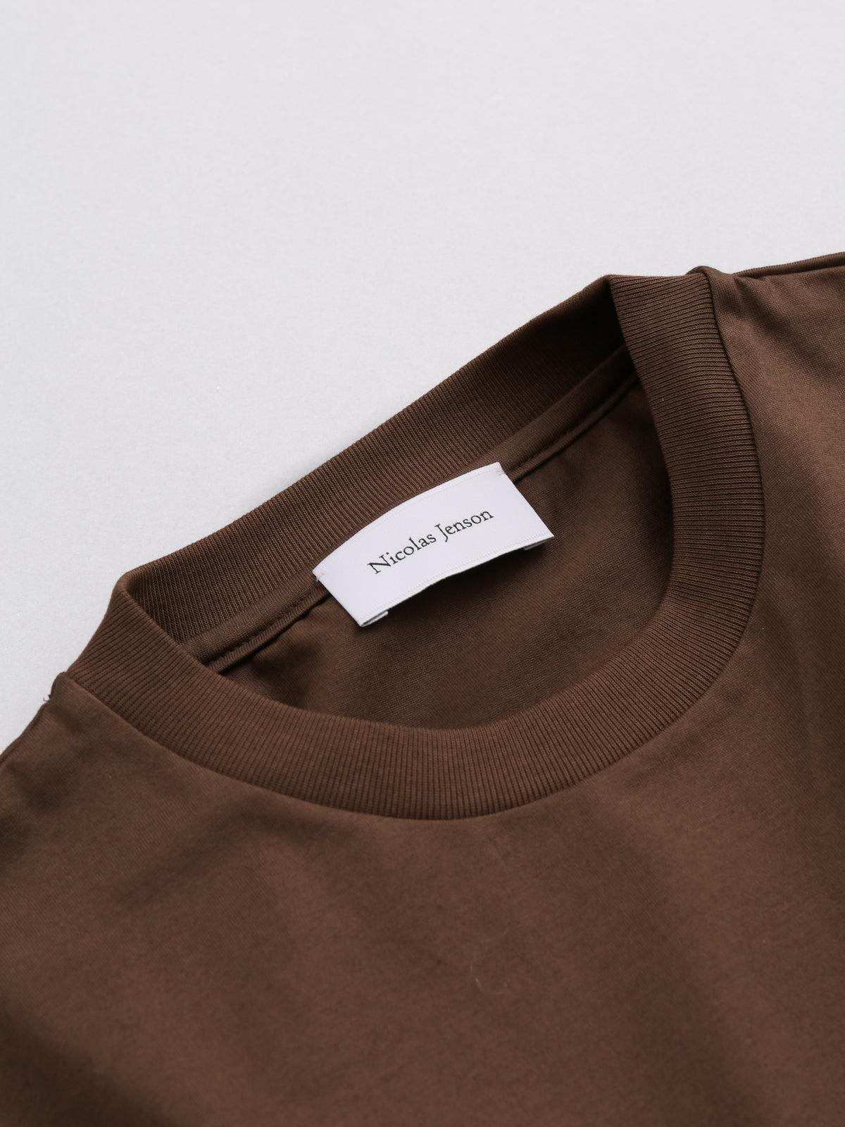 crew neck t-shirt / short