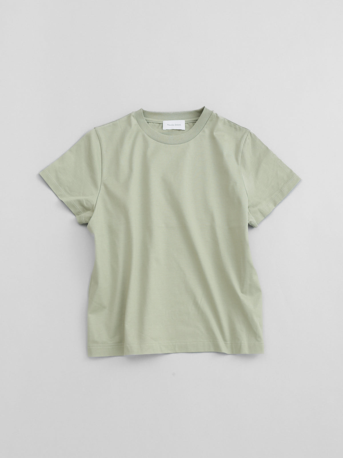 crew neck t-shirt / short
