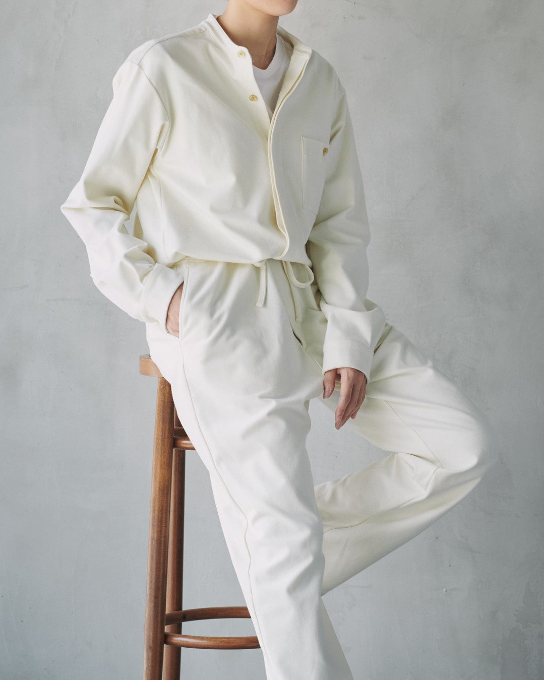 Nicolas Jenson ノーカラーオールインワン　ジャンプスーツ no collar all in one | Nicolas Jenson