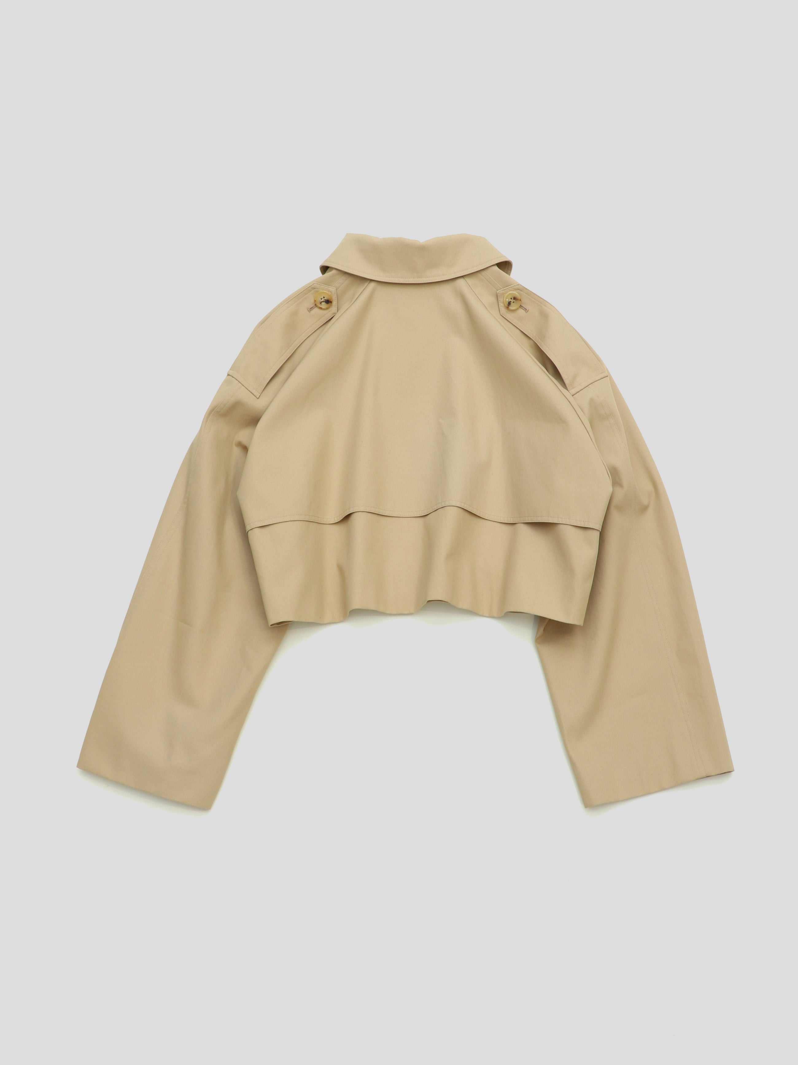 higt twist cotton short jacket