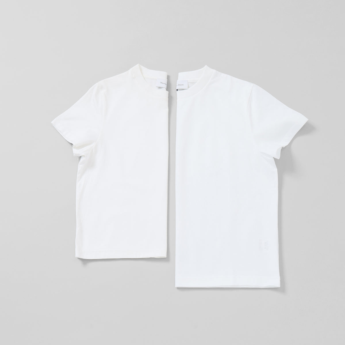 crew neck t-shirt / short