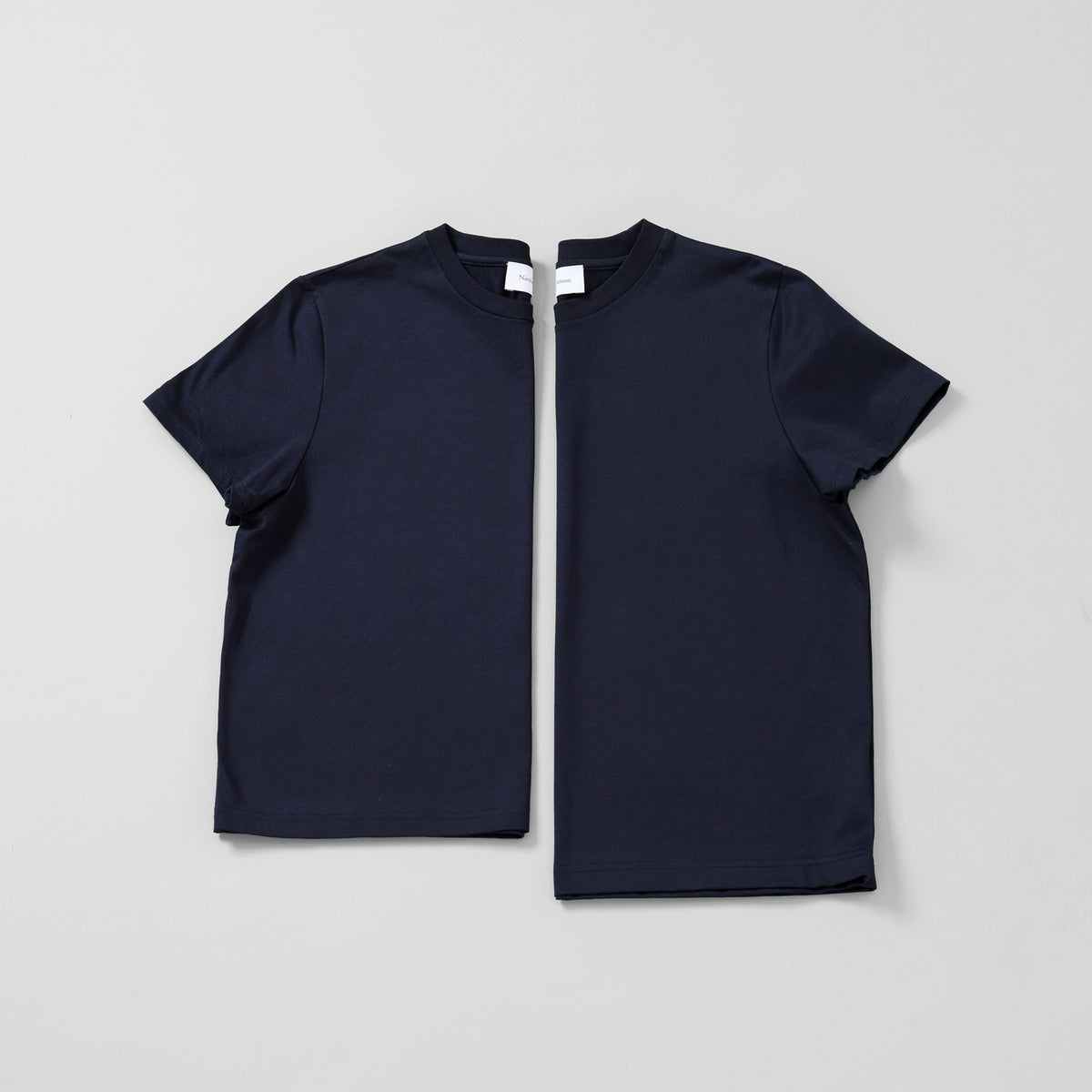 crew neck t-shirt / short