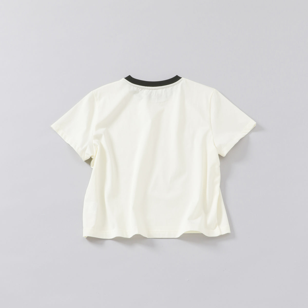two tone crew neck t-shirt / short