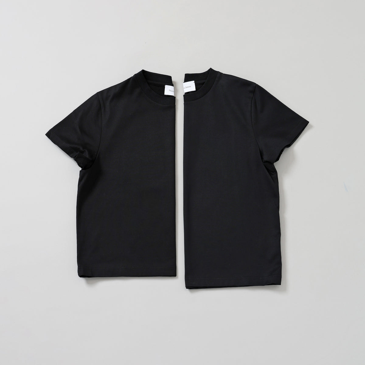 crew neck t-shirt / short