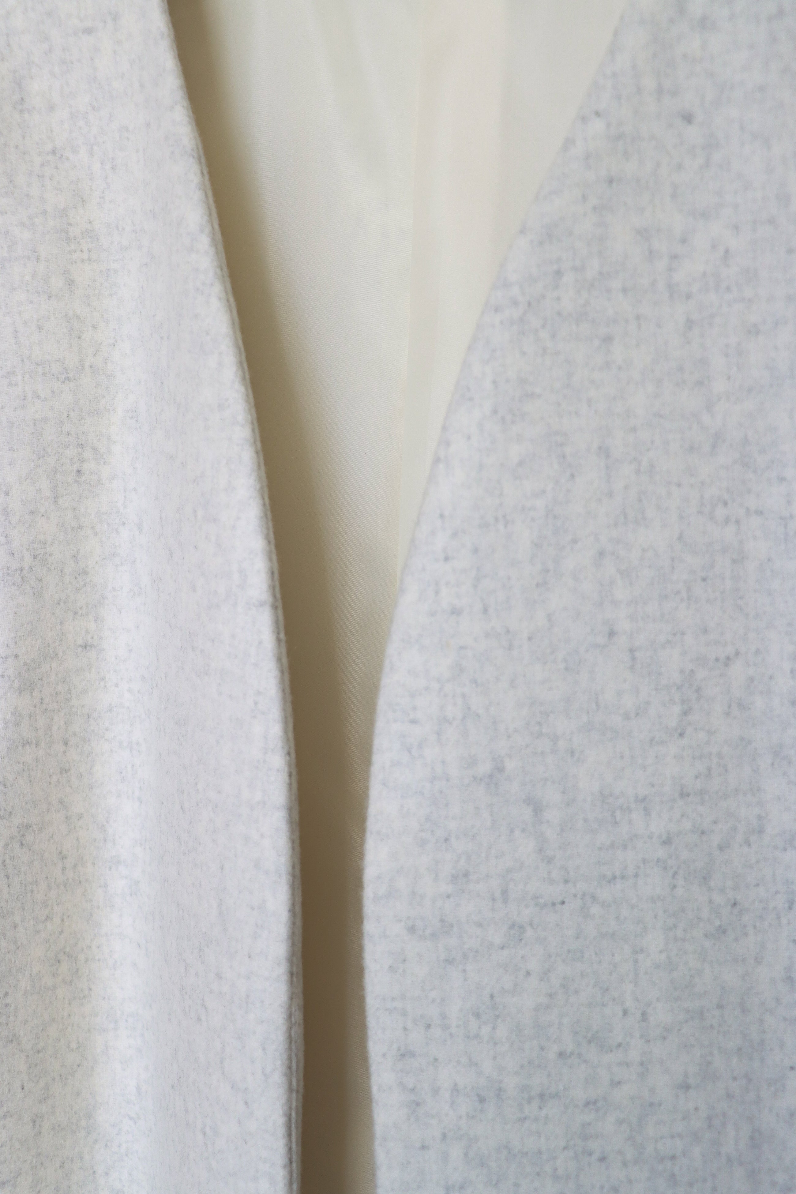 lambs wool melton gilet