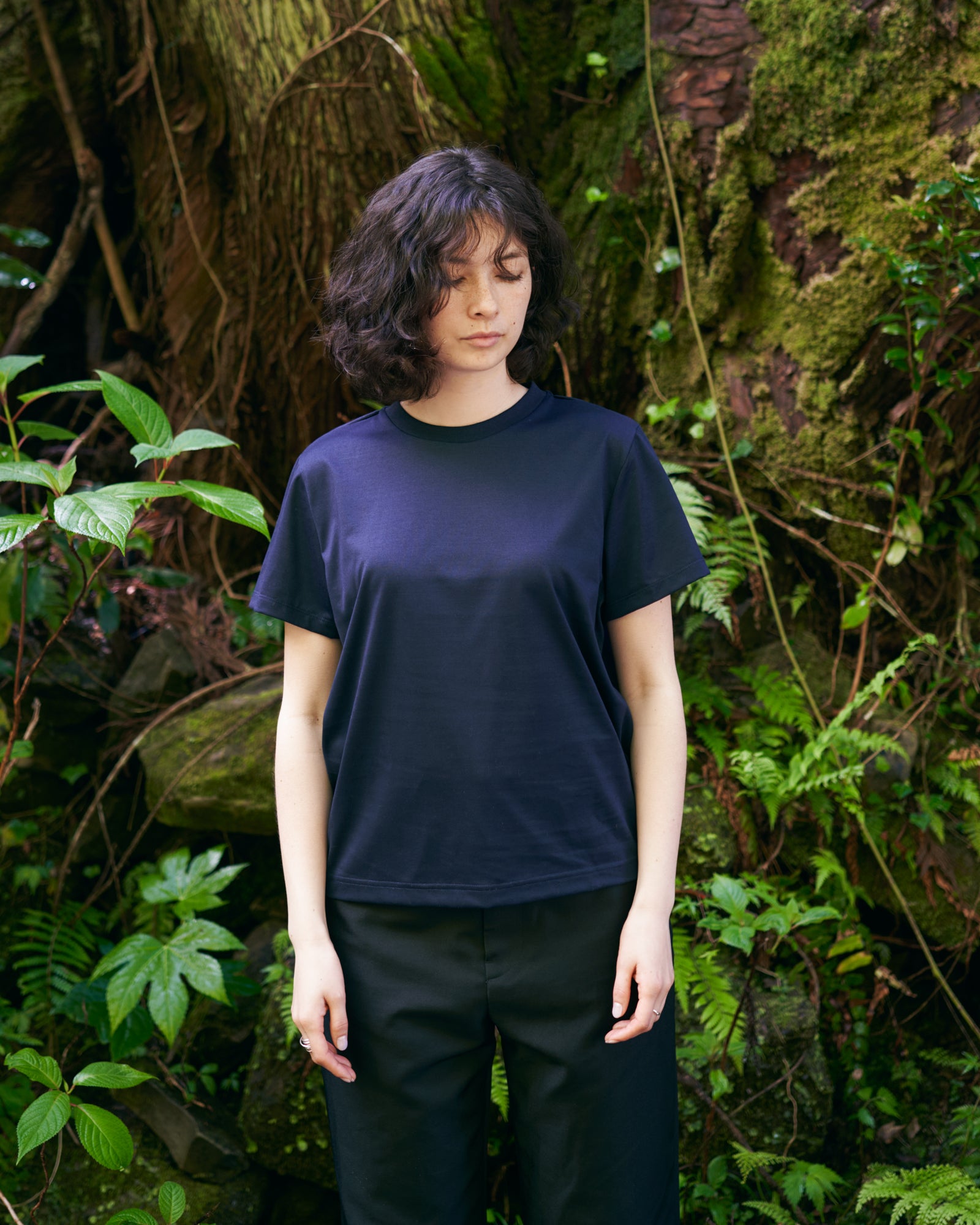 crew neck t-shirt / regular