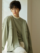 《予約5月上旬お届け》color scheme stitch jacket