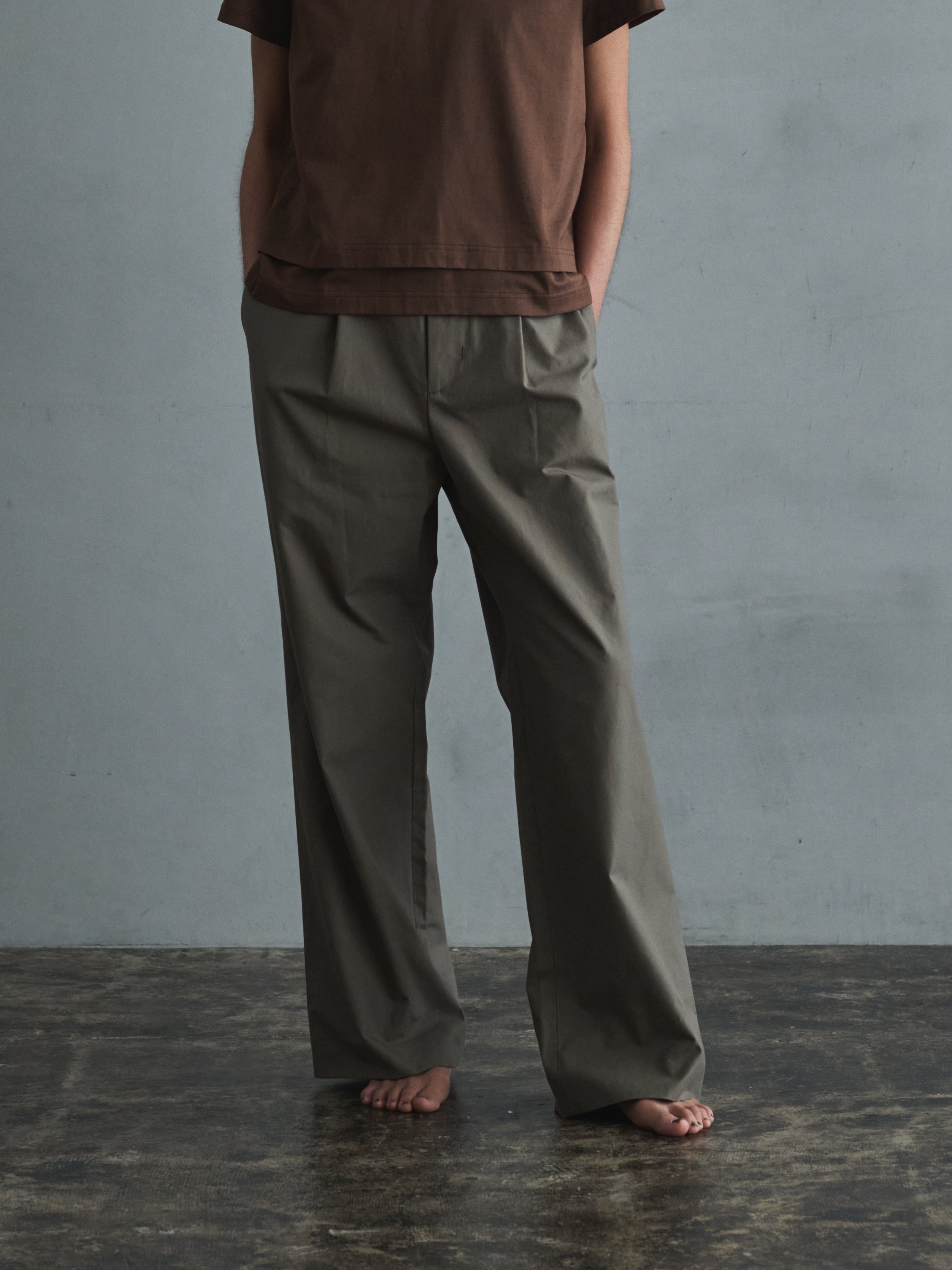 60/3 three strands chino trouser