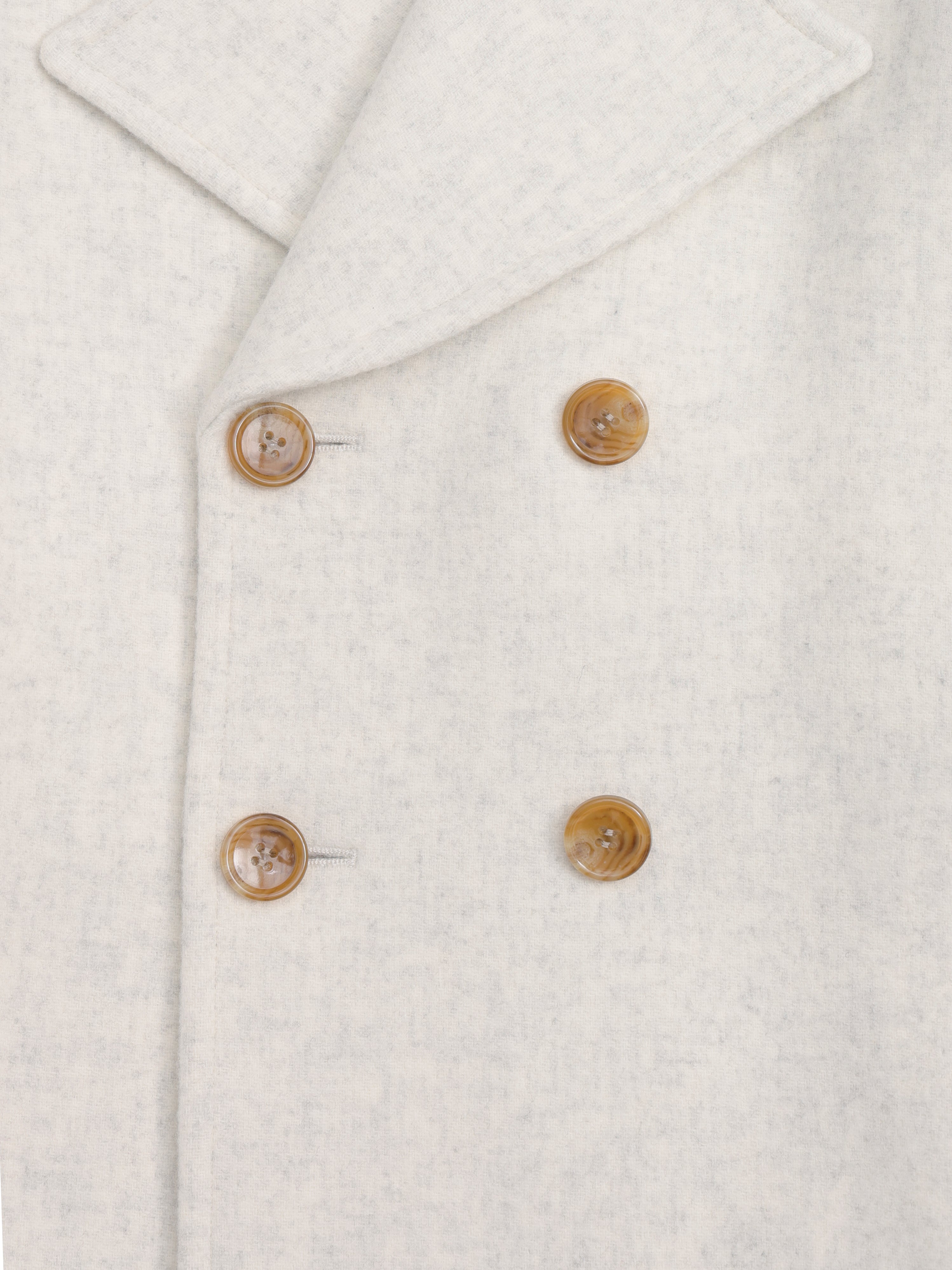 lambs wool melton short raglan coat | Nicolas Jenson