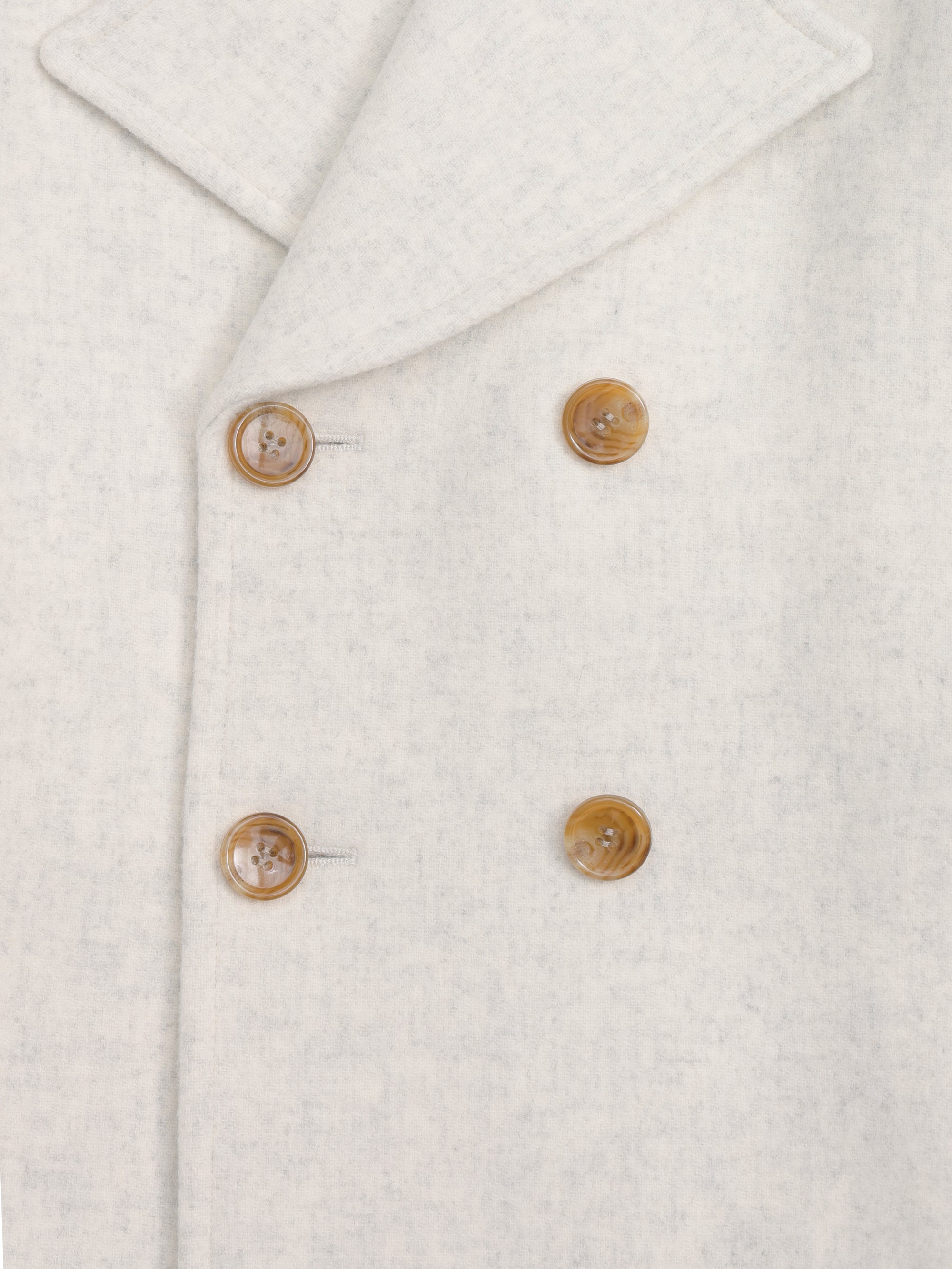 lambs wool melton short raglan coat