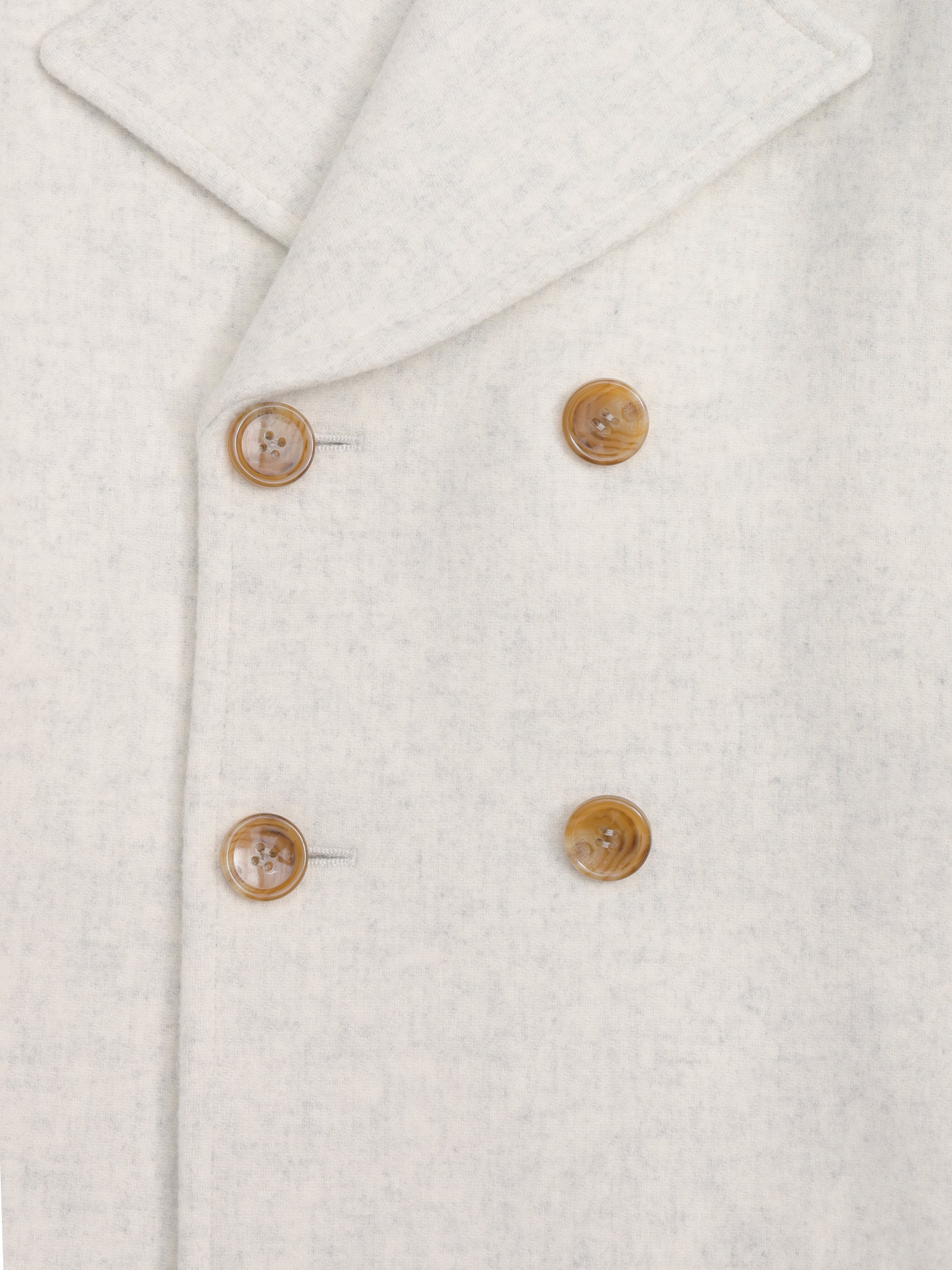 lambs wool melton short raglan coat