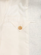 lambs wool melton short raglan coat