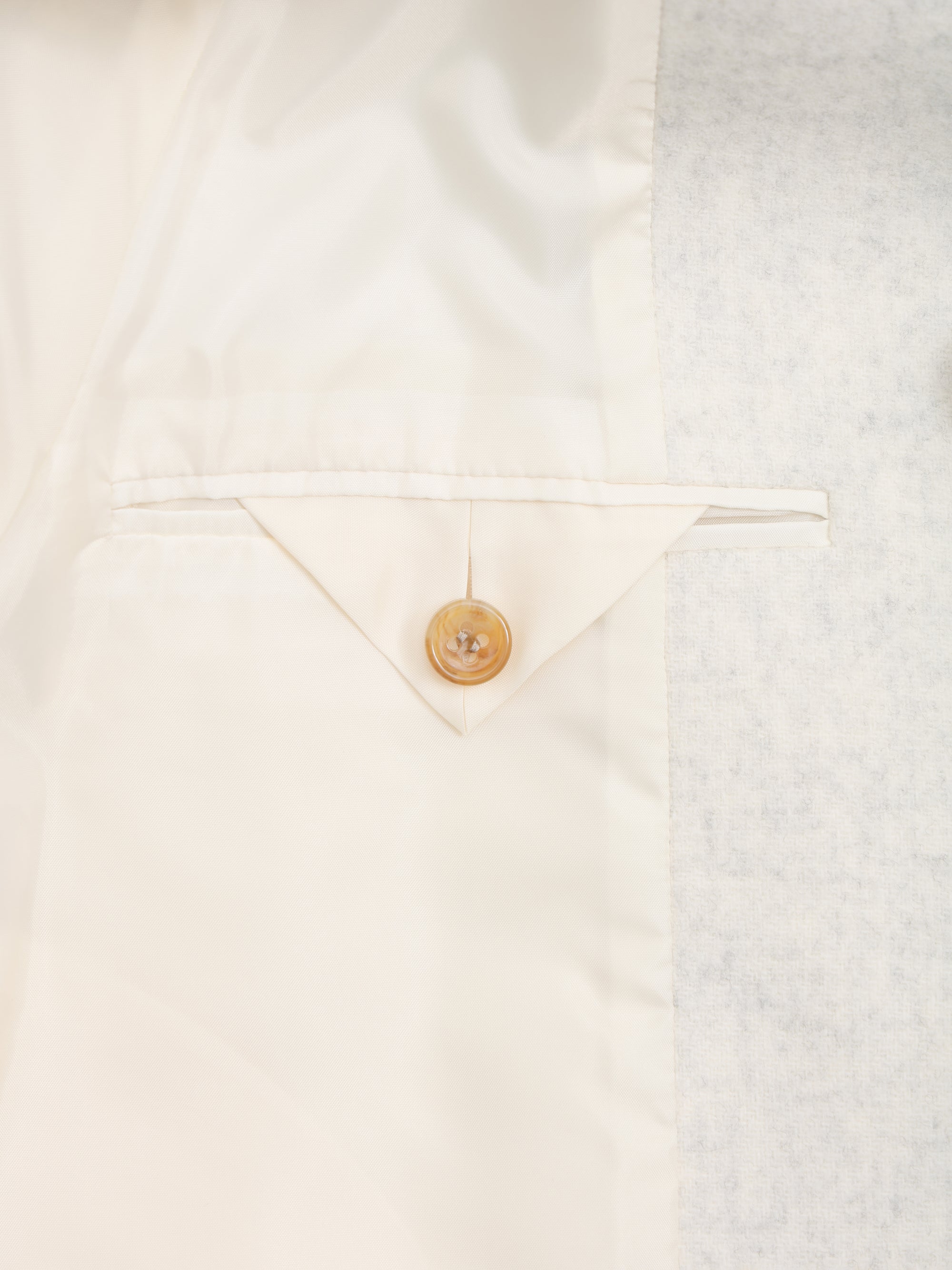 lambs wool melton short raglan coat