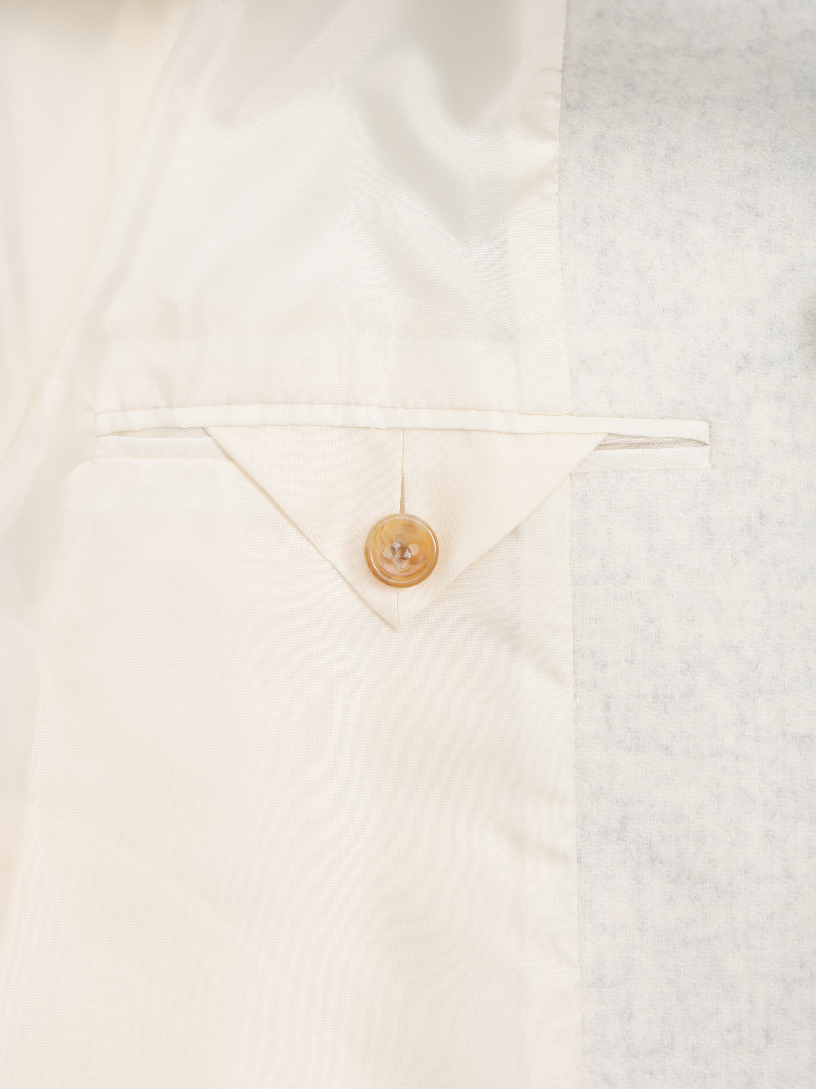 lambs wool melton short raglan coat