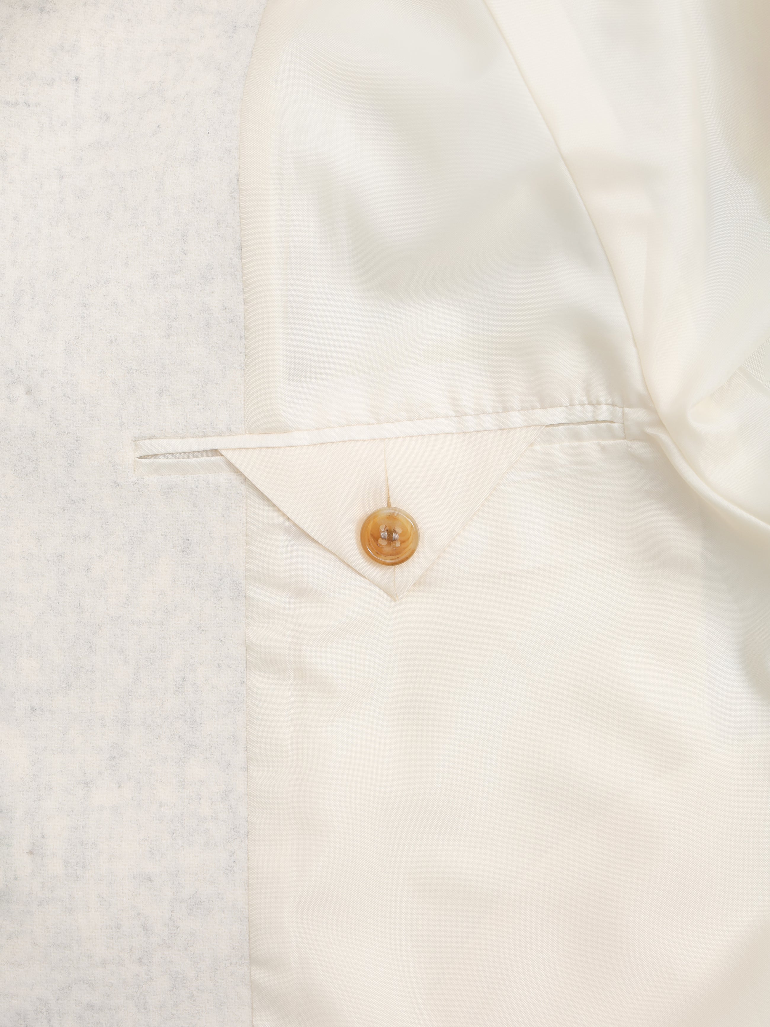 lambs wool melton short raglan coat