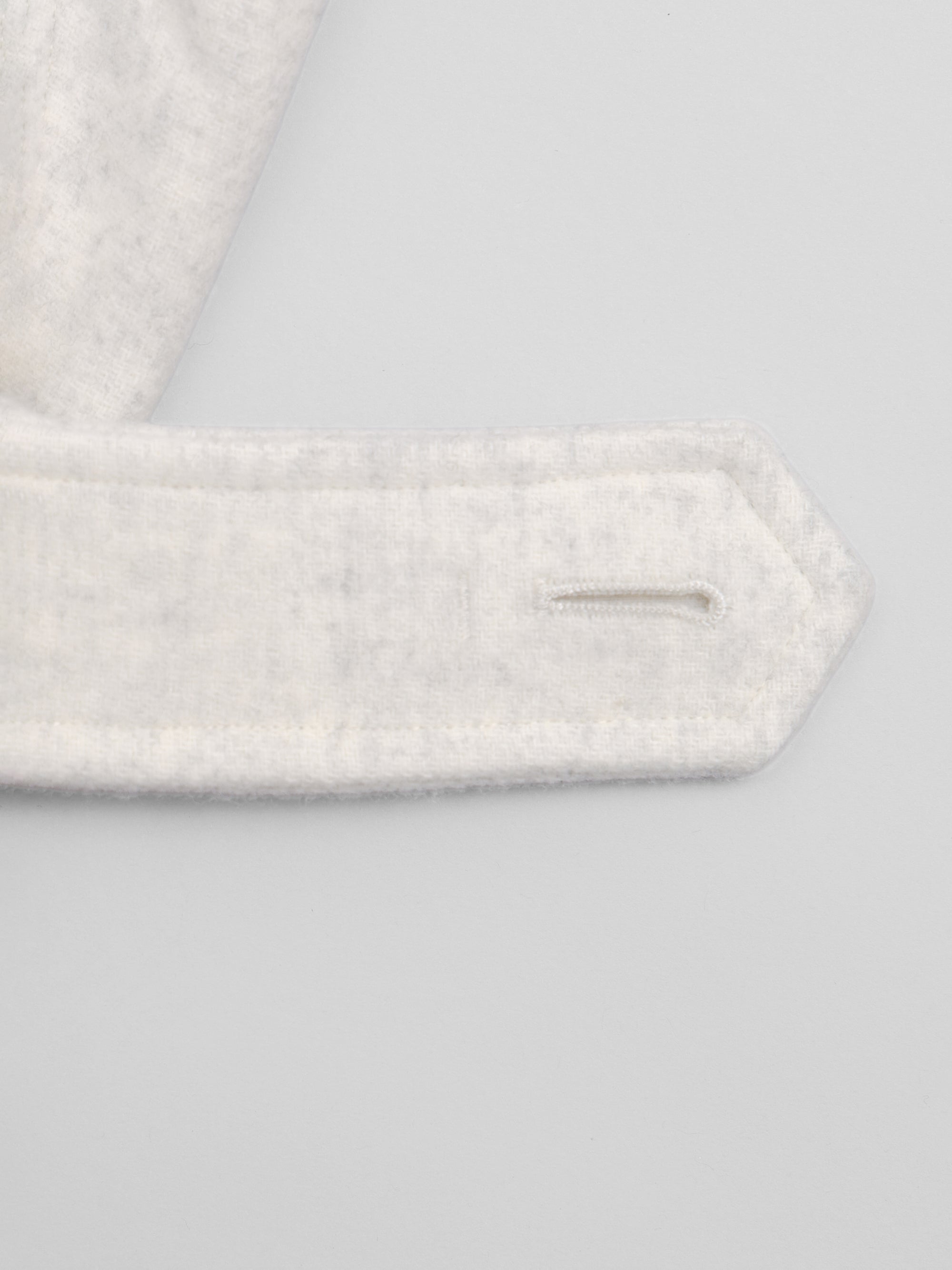 lambs wool melton short raglan coat