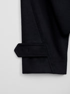 lambs wool melton short raglan coat