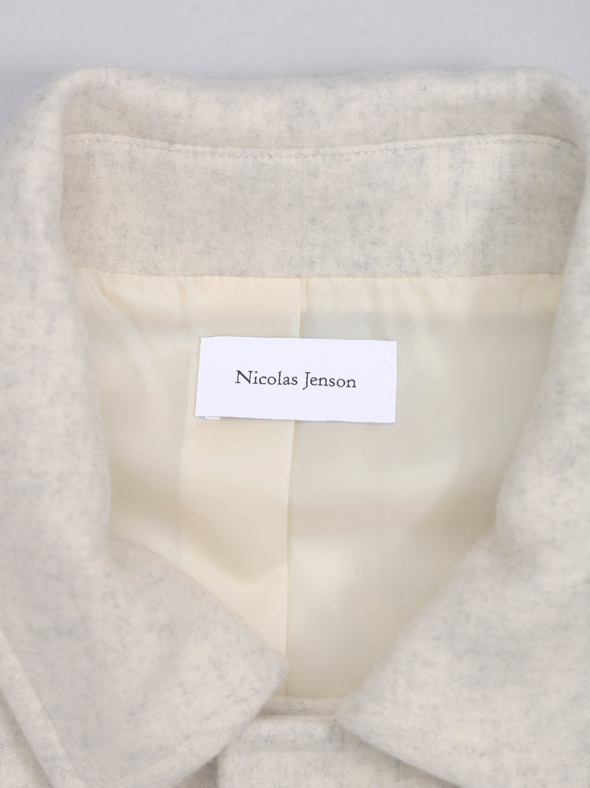 lams wool melton raglan car coat