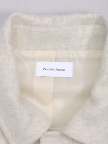 lams wool melton raglan car coat