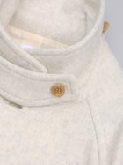 lams wool melton raglan car coat