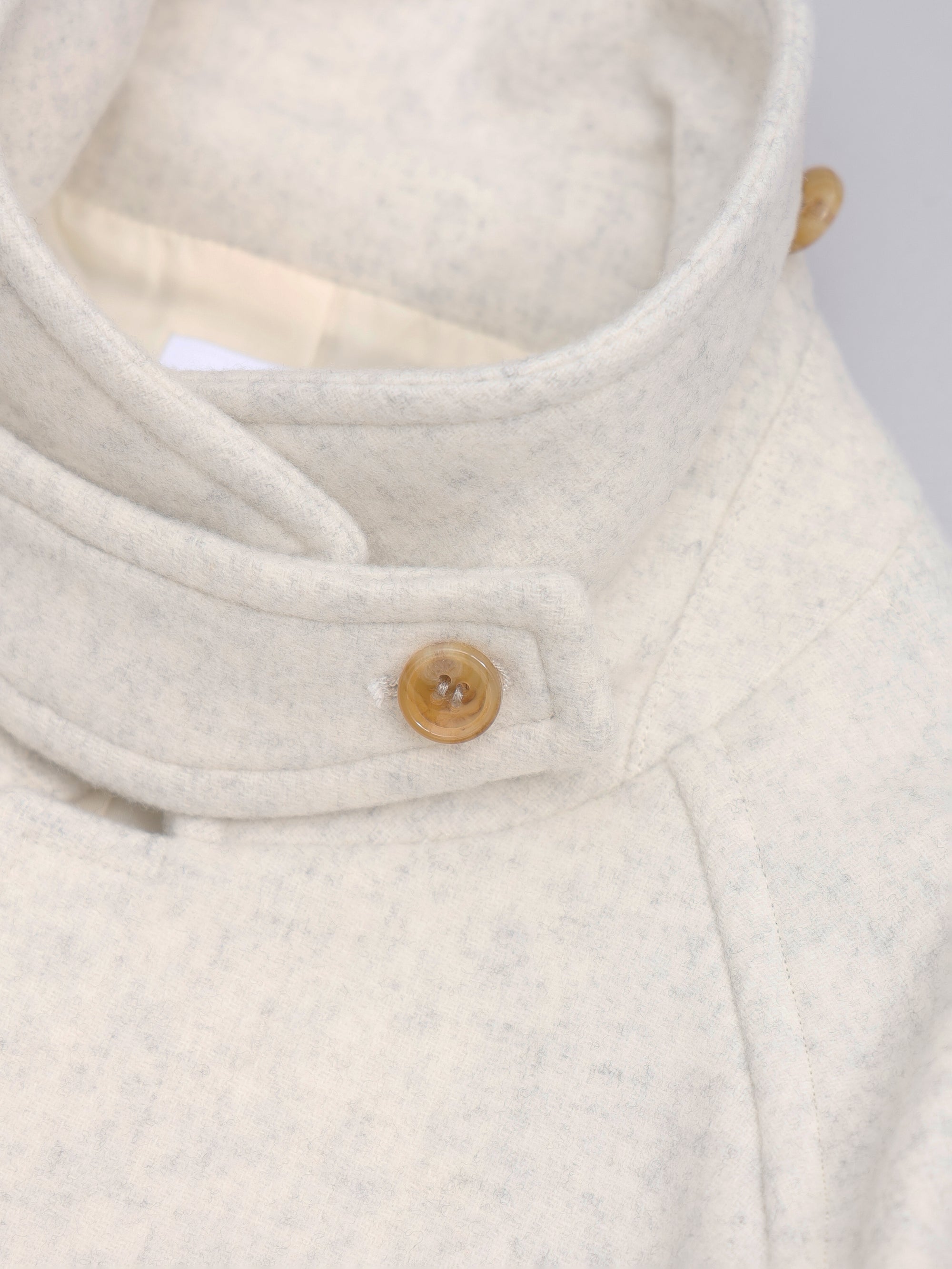 lams wool melton raglan car coat