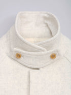 lams wool melton raglan car coat