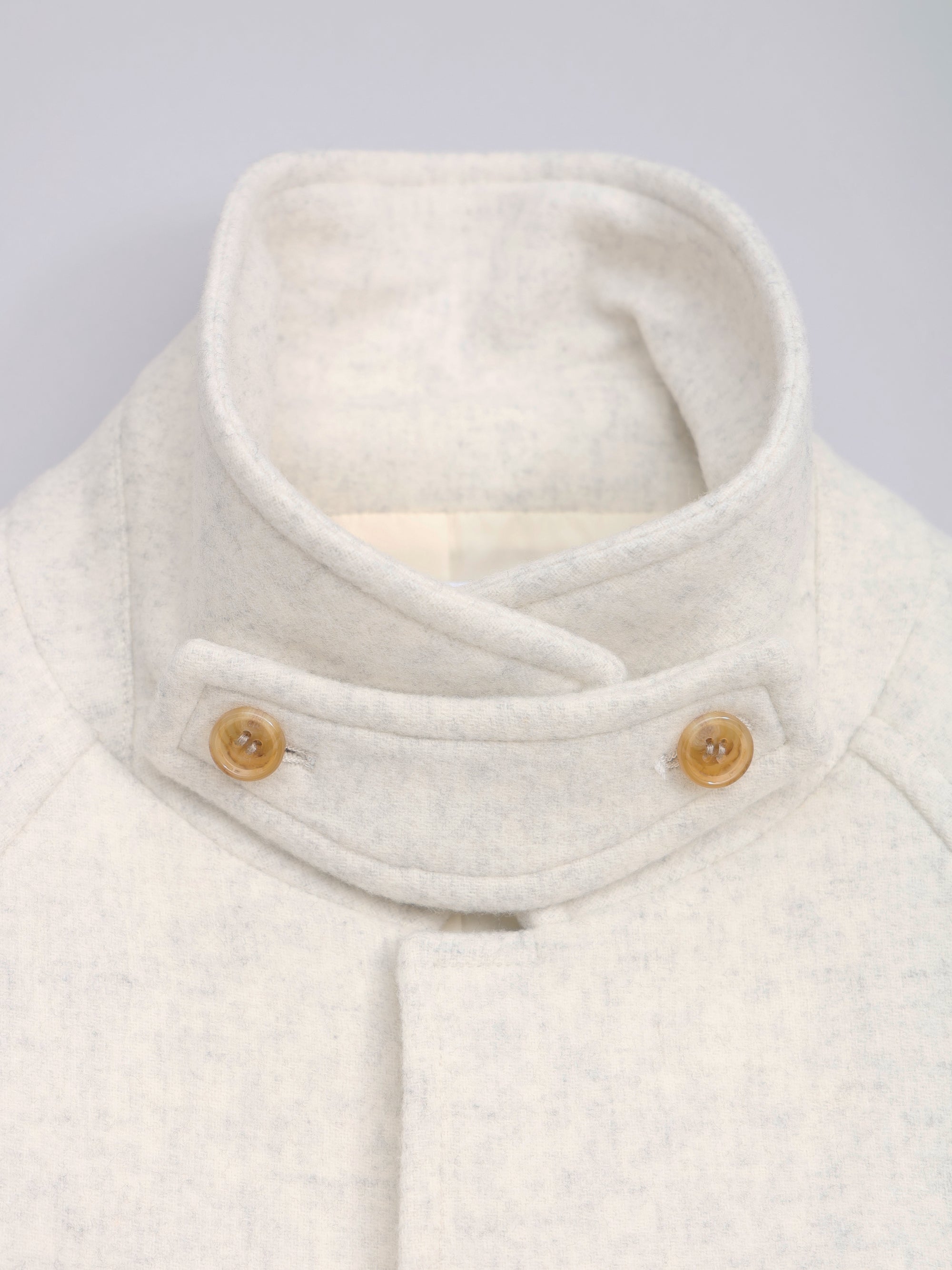 lams wool melton raglan car coat