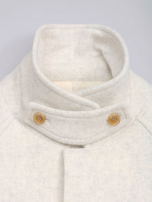 lams wool melton raglan car coat