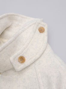 lams wool melton raglan car coat