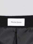 lambs wool melton gilet