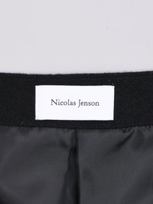 lambs wool melton gilet