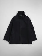 lams wool melton raglan car coat