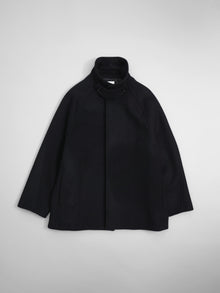 lams wool melton raglan car coat