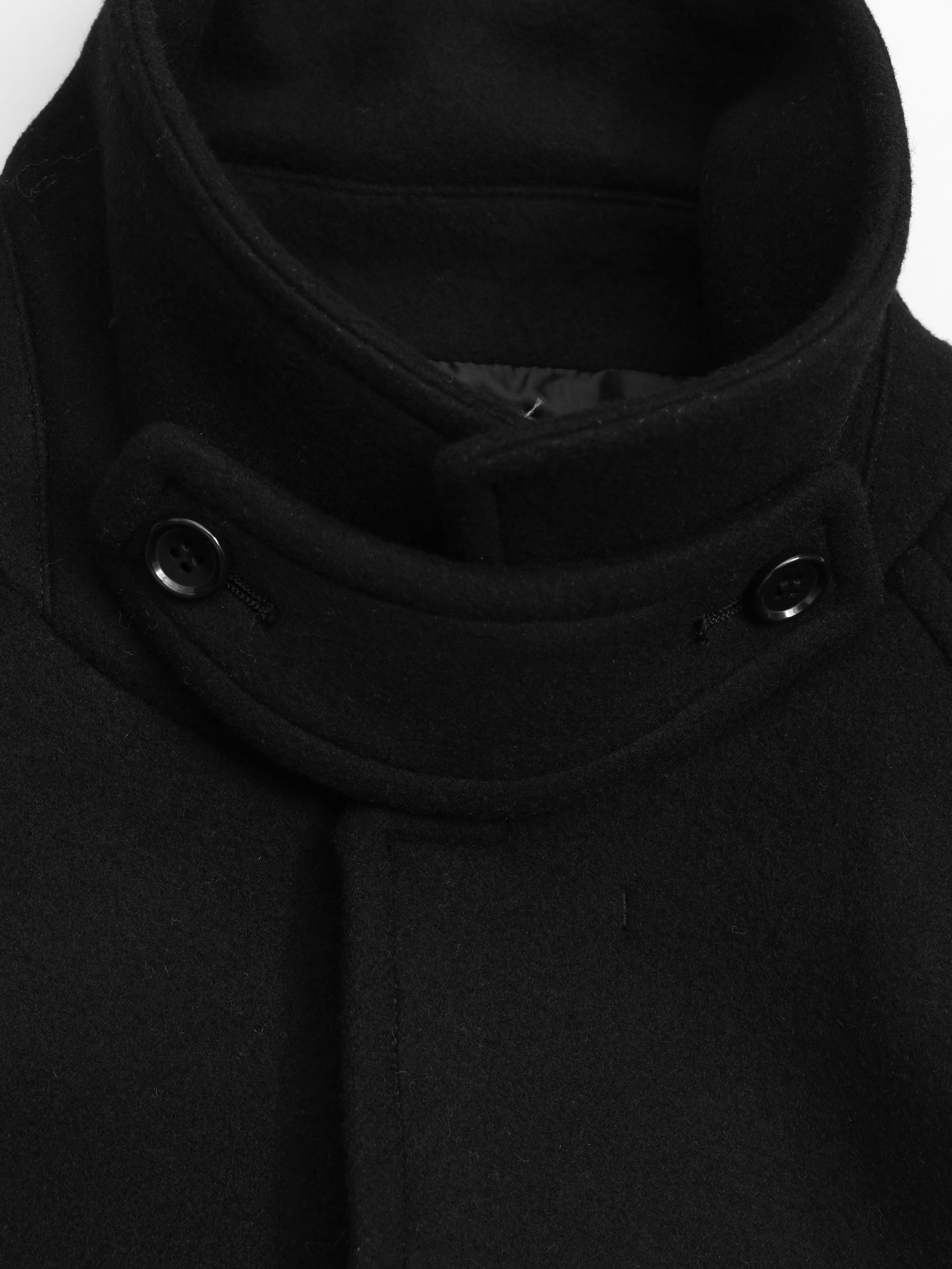 lams wool melton raglan car coat
