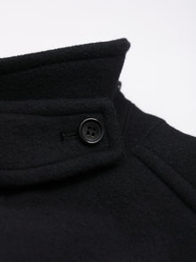 lams wool melton raglan car coat