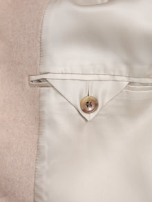 lambs wool melton big collar w coat