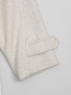 lambs wool melton bal collar coat