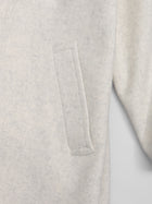 lambs wool melton bal collar coat