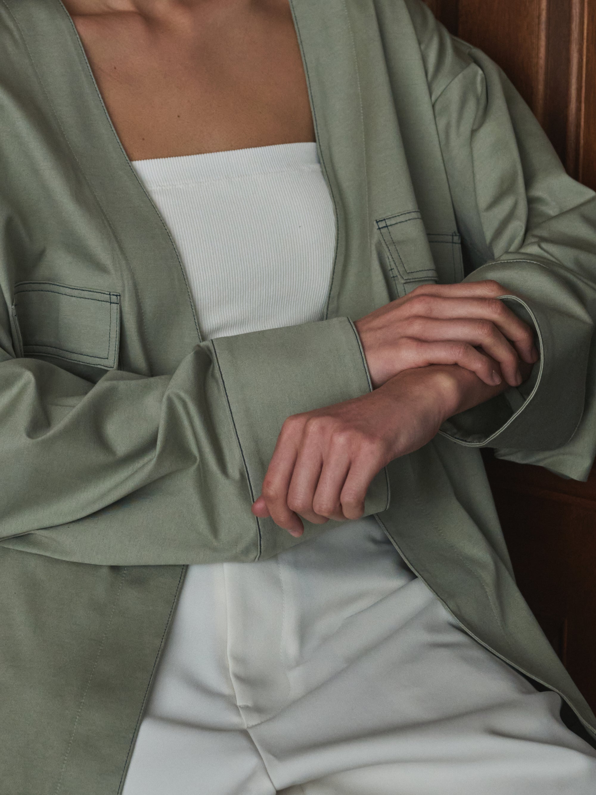 color scheme stitch jacket