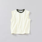 two tone sleeveless / short