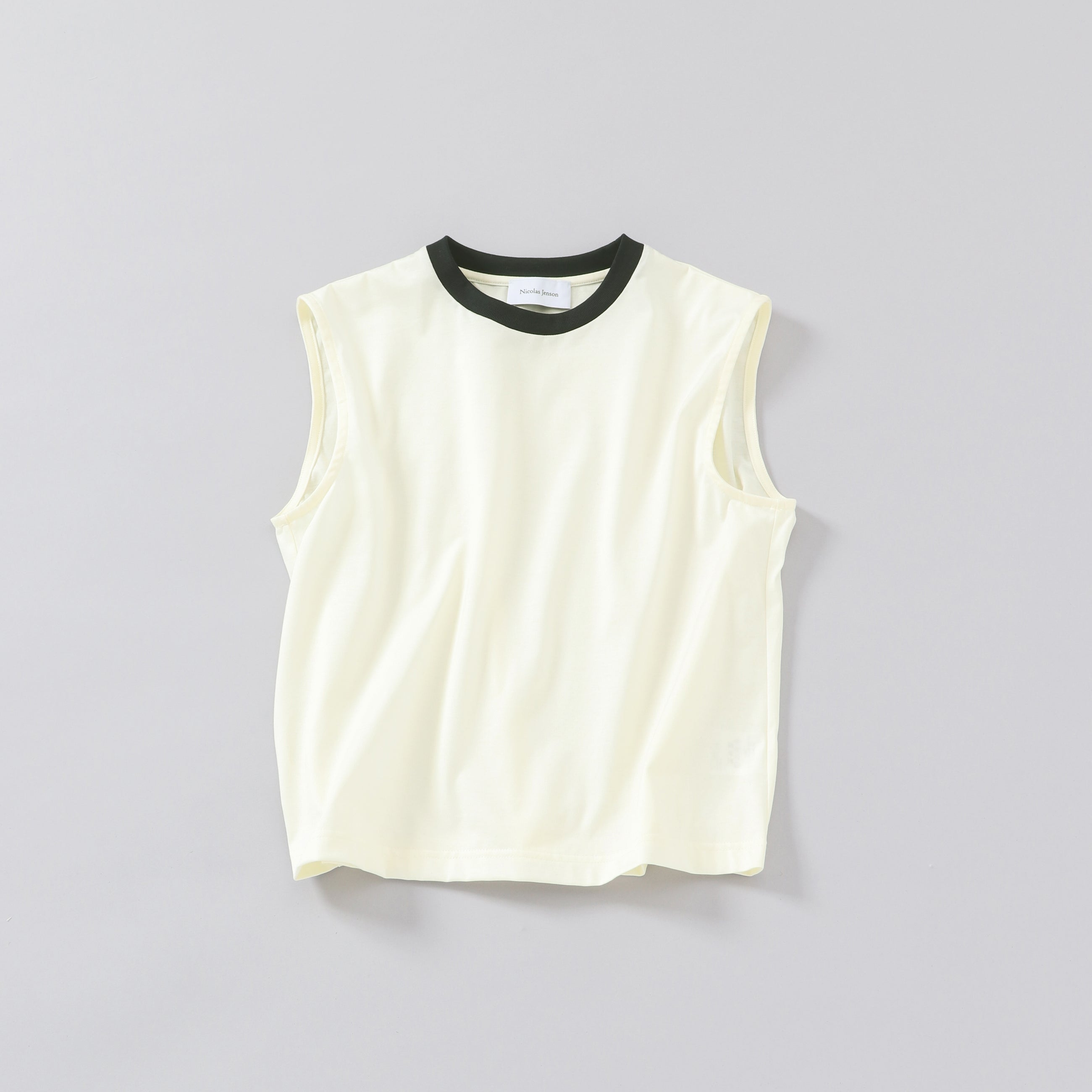 two tone sleeveless / short