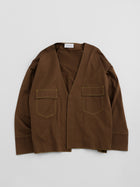 《予約4月中旬お届け》color scheme stitch jacket