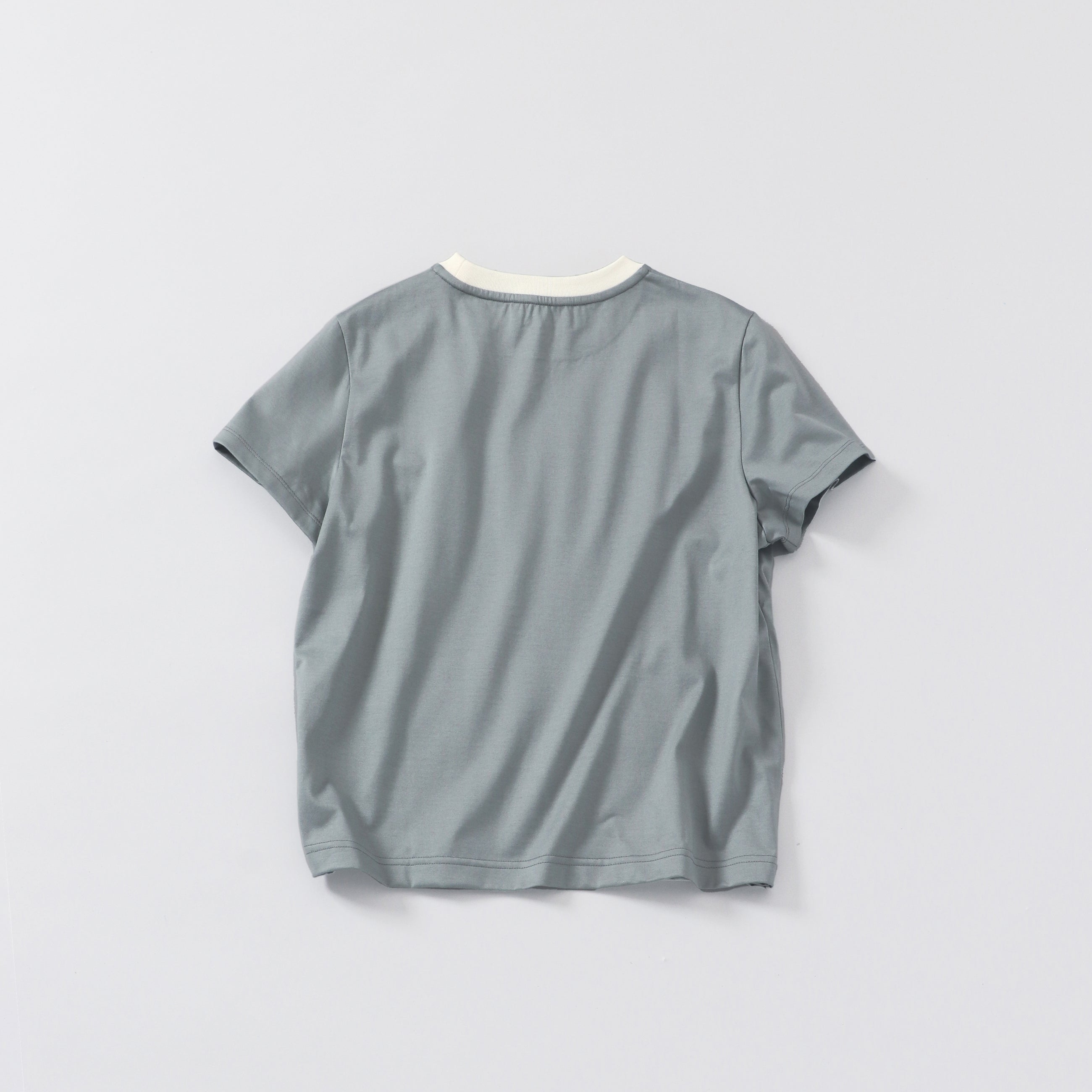 two tone crew neck t-shirt / regular