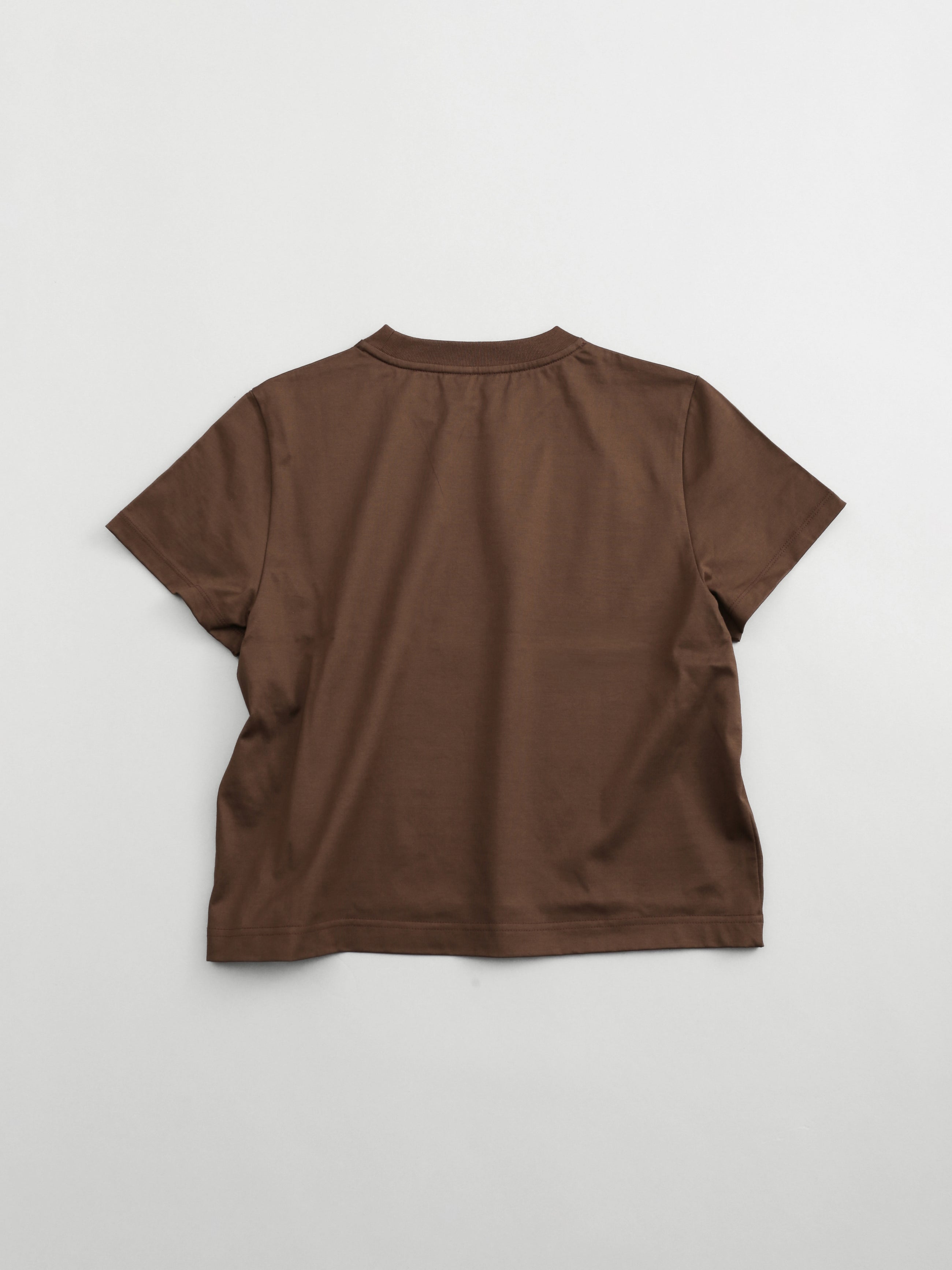 《予約4月中旬お届け》crew neck t-shirt / short