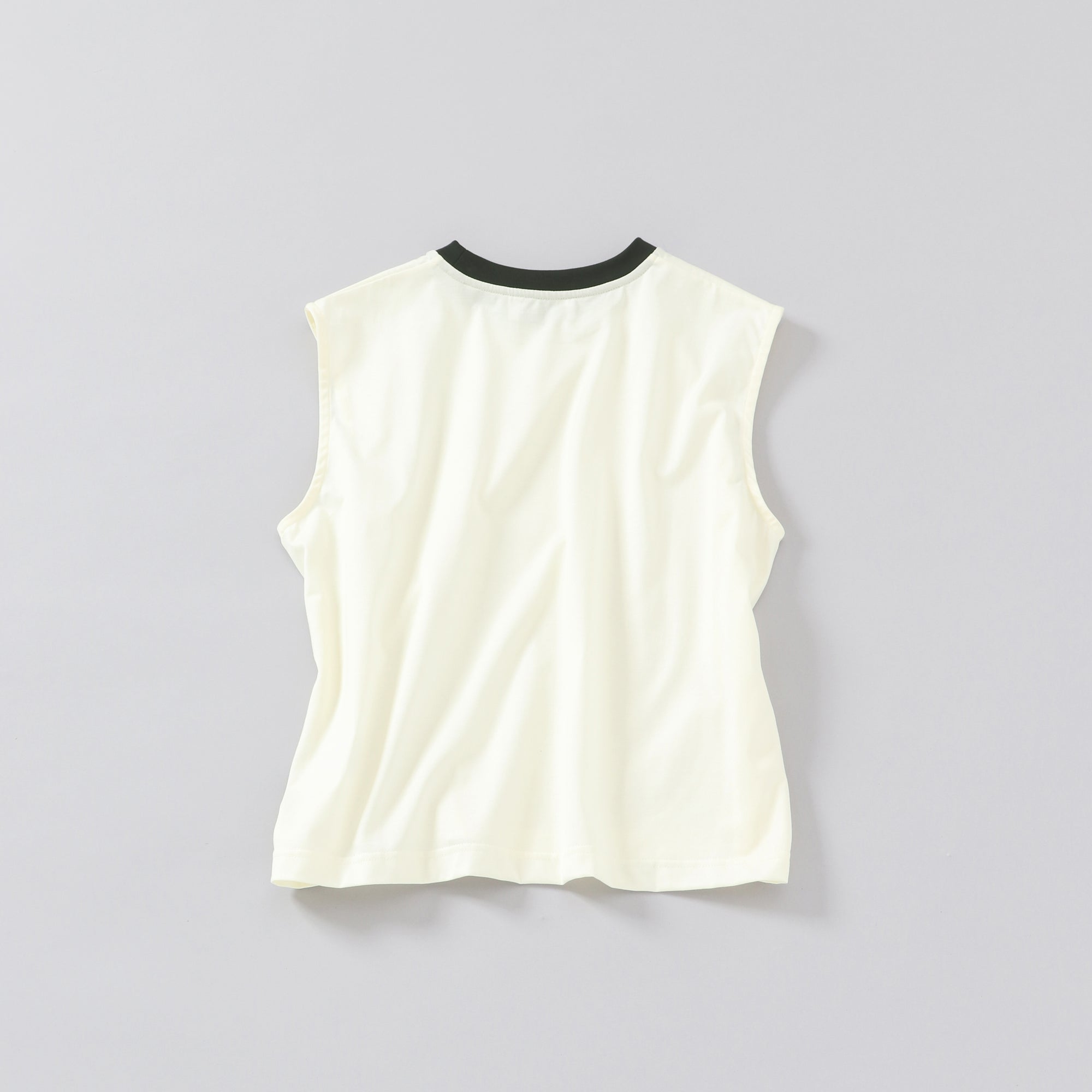 two tone sleeveless / short