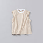 two tone sleeveless / short