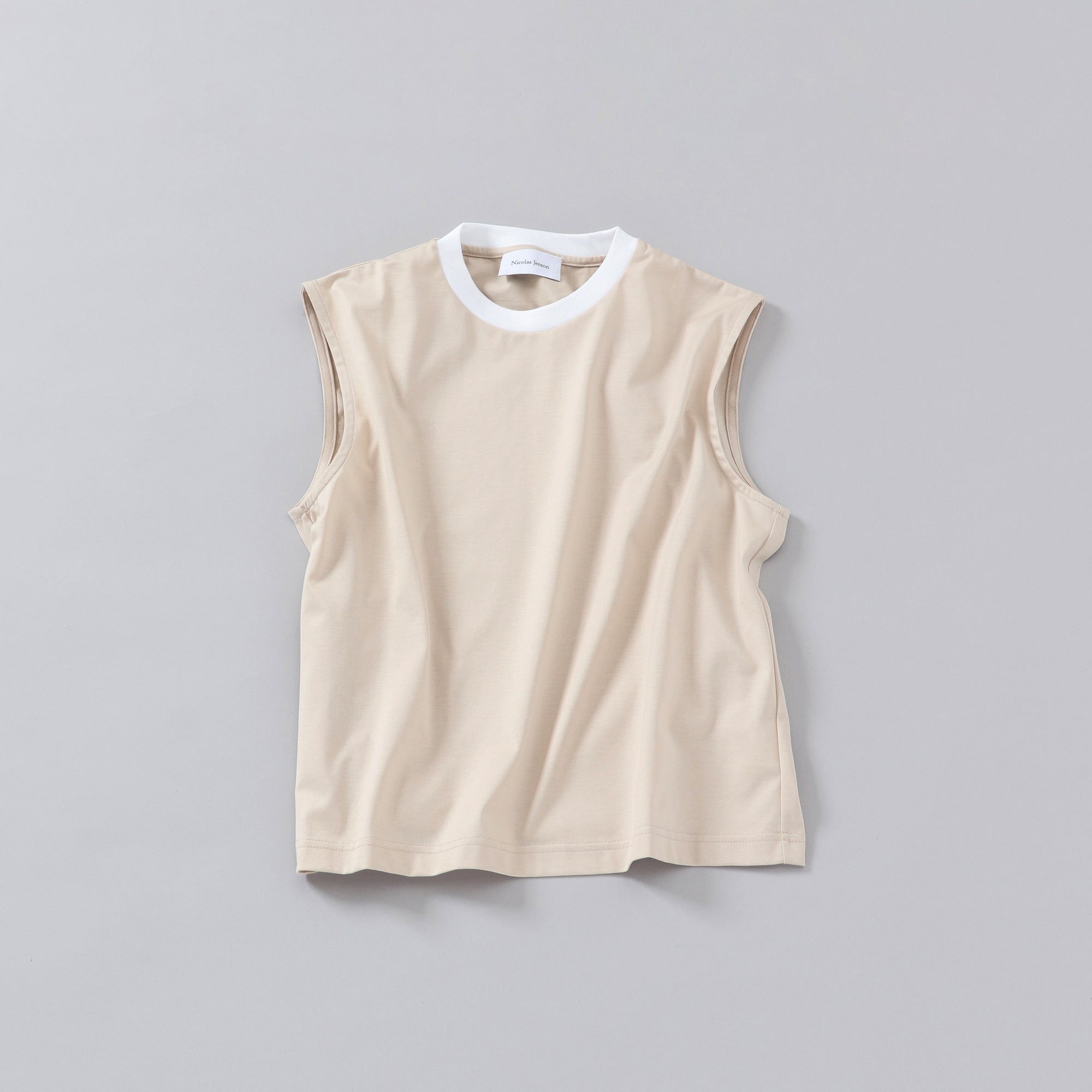 two tone sleeveless / short