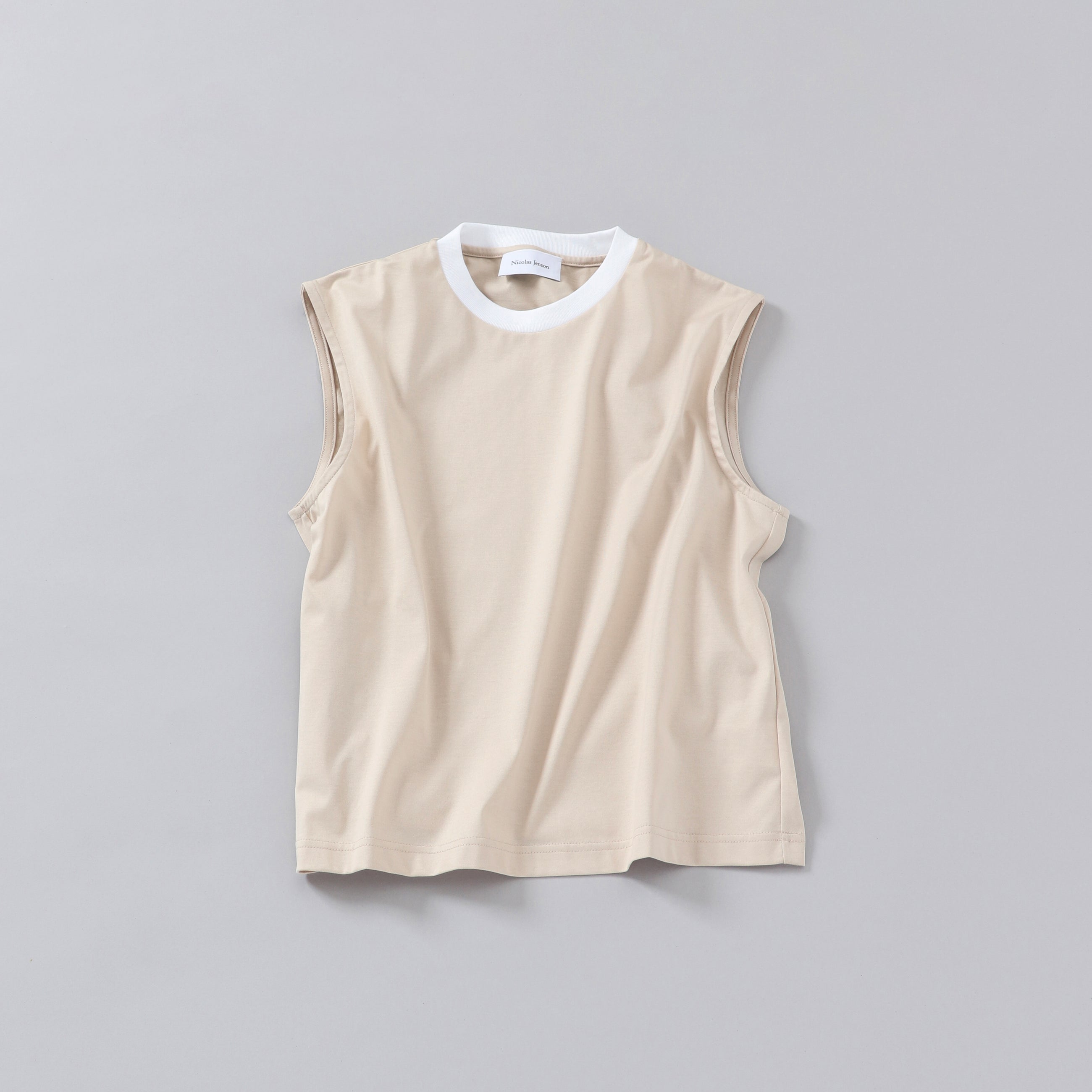 two tone sleeveless / short